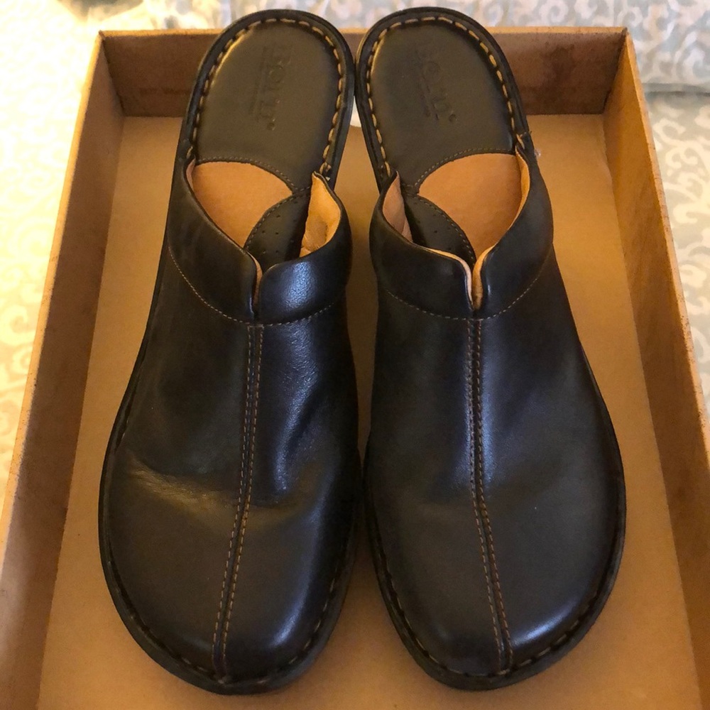 Born Heeled Slip on Sandal